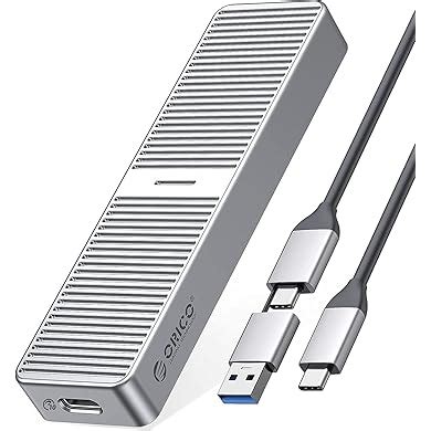 Amazon co jp ORICO USB C 3 1 Gen2 10Gbps M 2 NVME SSDエンクロージャーMキーおよびM