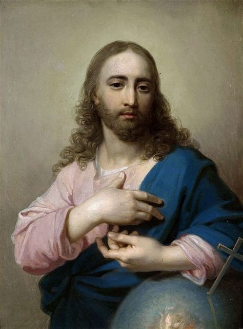 Christ with the sphere — Vladimir Borovikovsky