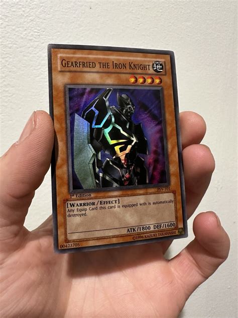 Yu Gi Oh Tcg Gearfried The Iron Knight Collector S Tins Bpt