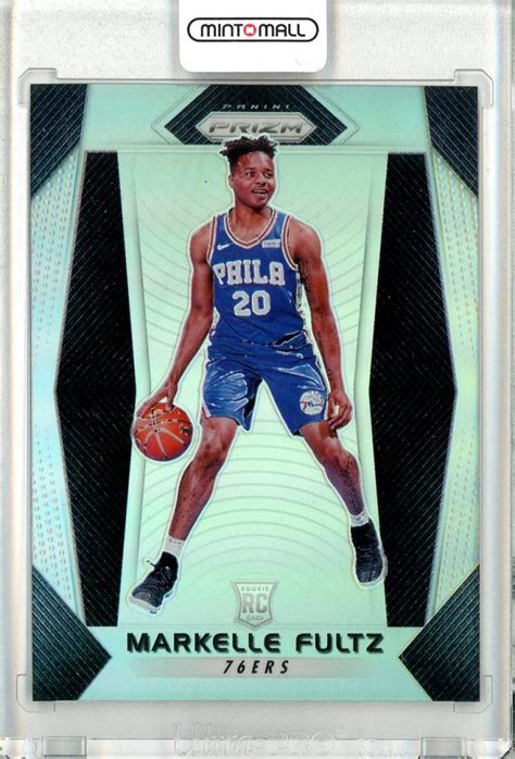 Mint Panini Prizm Markelle Fultz Silver Prizm Rc