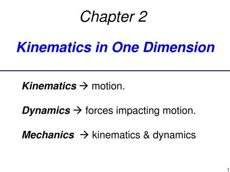 Ppt Kinematics In One Dimension Powerpoint Presentation Free