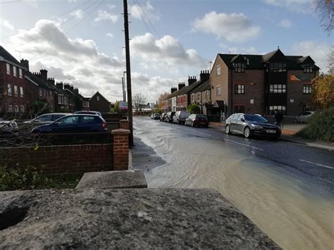 Major Horsham Town Centre Flood Pictures From The Scene