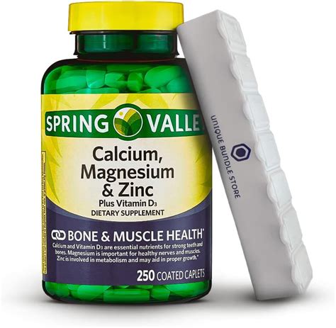 Banyce Spring Valley Calcium Magnesium Zinc With Vitamin D3 Coated Caplets