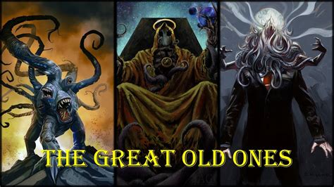 10 Great Old Ones From The Cthulhu Mythos YouTube