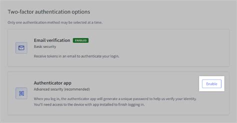 Setting Up Two Factor Authentication 2FA