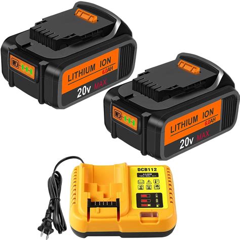 Amazon V Max Battery Replacement For Dewalt V Ah Battery