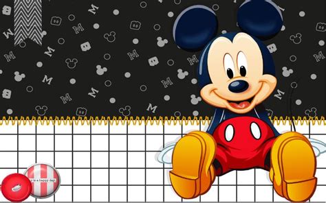 Etiqueta Escolar Mickey Origamiami