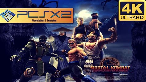 Mortal Kombat Shaolin Monks Pcsx2 Emulador De Ps2 No Pc 4k Links Youtube