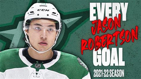 Every Jason Robertson Goal From The 2021 22 Nhl Season Youtube