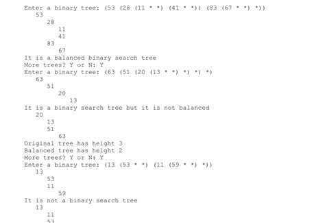 If Statement Cannot Get Binary Tree To Build Correctly For Project In