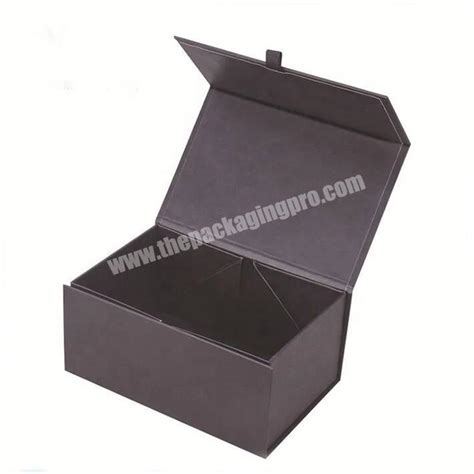 Custom Luxury Large Big Gift Box Magnet Magnetic Paper Closure Foldable