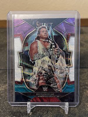 Panini Select Wwe Brutus The Barber Beefcake Concourse Tri Color