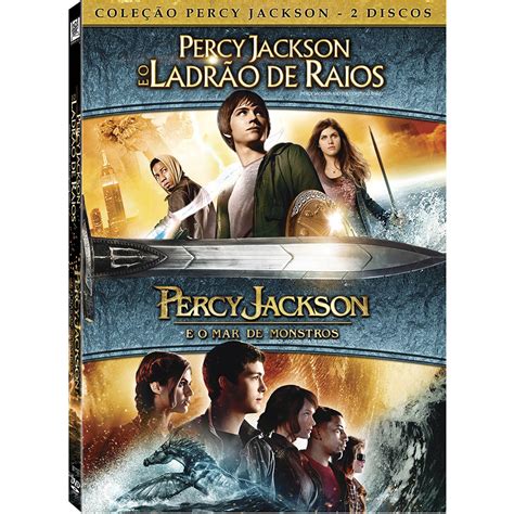 Dvd Cole O Percy Jackson E O Ladr O De Raios Percy Jackson E O Mar