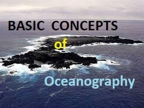 Basic Concepts Of Oceanography YouTube