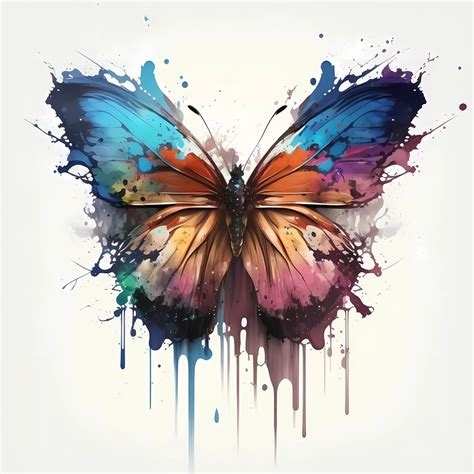 Watercolor Butterfly Paintings