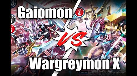 Gaiomon Vs Wargreymon X Local Finals DCG EN BT9 Format YouTube