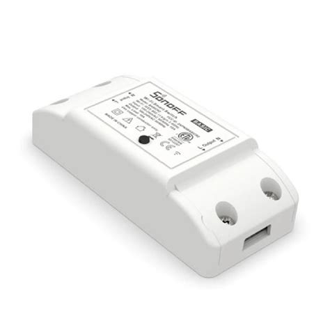 SONOFF BASIC R2 10A SMART WIFI INTERRUPTOR DE LUZ MÓDULO UNIVERSAL DIY