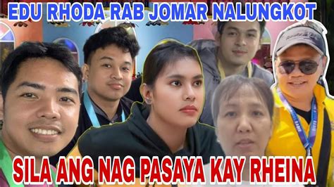 DALAWANG KUYA NI RHEINA JOMAR AT EDU ANG TIYAK NALUNGKOT SA KASUNDUAN