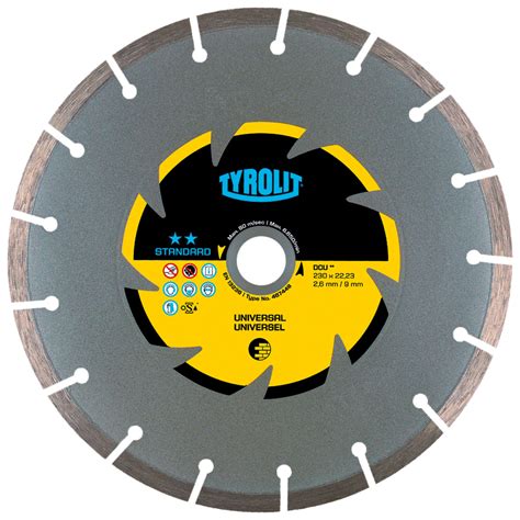 Tyrolit Dry Cutting Saw Blades Dxdxh X X Dcu Form C W Art