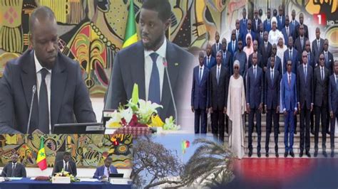 Conseil Des Ministres Du Pr Sident Bassirou Diomaye Diakhar Faye Une