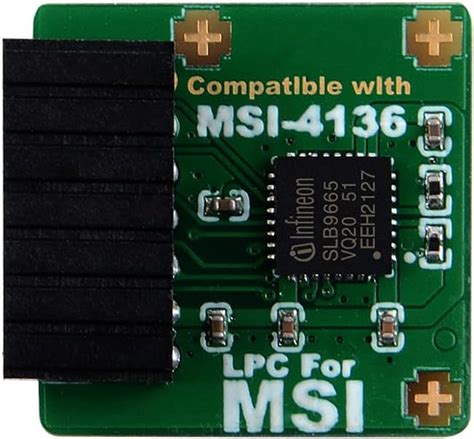 MSI Módulo TPM 2 0 SPI Amazon es Informática