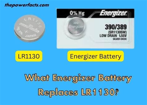 What Energizer Battery Replaces LR1130? - The Power Facts