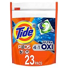 Tide+ Pods 4 in 1 with Ultra Oxi, Detergent