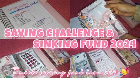 SAVING CHALLENGE DAN SINKING FUND 2024 UPDATE SINKING FUND SAVING