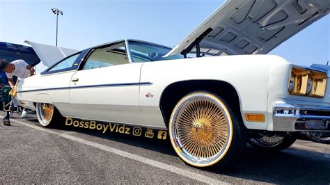 1976 Chevy Impala Customs On Gold Dayton Wheels On Vogues Tires YouTube