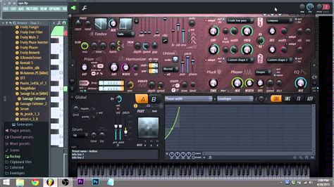 Fl Studio New Track Preview Sweet Phaser Bass In Harmor Tutorial