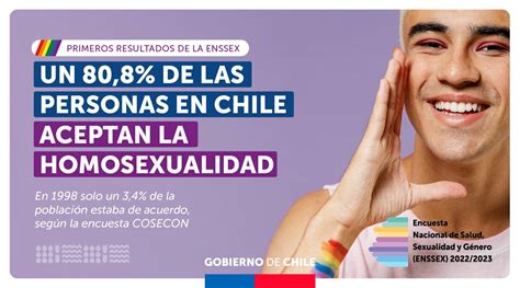 Encuesta Más del 80 de personas aceptan la homosexualidad en Chile