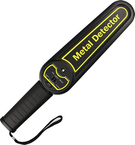 Adjustable Black Allosun Security Wand Handheld Metal Scanner Detector