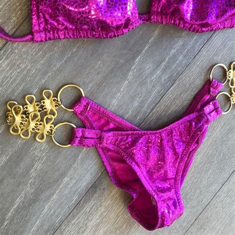 Swim Barbie Pink Custom Scrunch Butt Bikini Poshmark