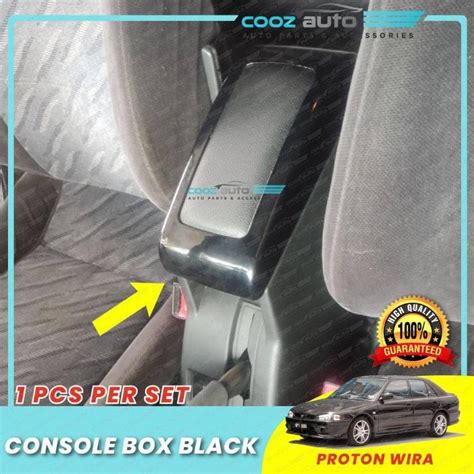 Proton Wira Satria Putra Console Box Armrest Arm Rest Fully BLACK Auto