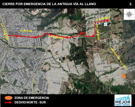 Cierre total de la antigua vía al llano en inmediaciones de los barrios