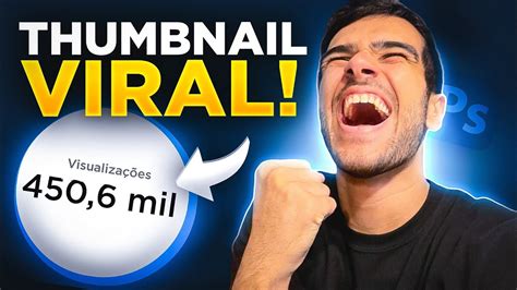 COMO FAZER THUMBNAIL PELO PS TOUCH DO ZERO TUTORIAL THUMBNAIL PELO