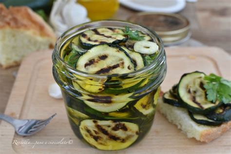 ZUCCHINE Grigliate Sott Olio Ricetta Contorno Per Tutto L Anno