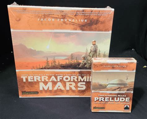 Terraforming Mars Prelude Expansion Strategy Board Game Stronghold