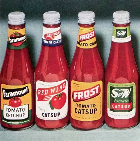 The history of catsup, plus check out these vintage catsup/ketchup ...