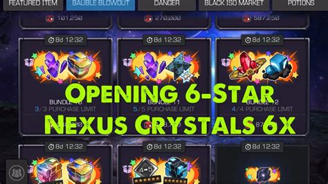 Gwenpools Bobble Bauble Blowout Eventopening 6 Star Nexus Crystals X6mcoc Youtube