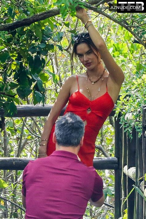 Alessandra Ambrosio Sexy Seen Flaunting Her Hot Tits And Ass While Exploring Florianopolis Aznude