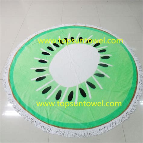 round beach towels - Weifang Topsun Textile Co.Ltd