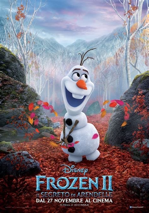 Frozen 2 Italian Character Poster Olaf Frozen Photo 43066436 Fanpop