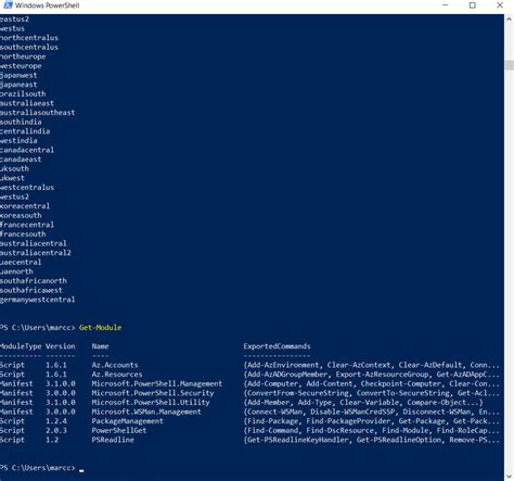 Azure Co Check Your Azure PowerShell Az Module Installation