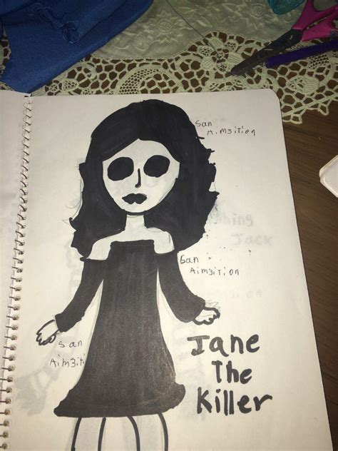 Dibujo De Jane The Killer Creepypastas Amino Amino