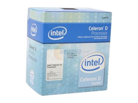 Open Box: Intel Celeron D 347 - Celeron D Cedar Mill Single-Core 3.06 ...