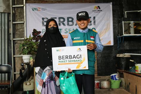 Berbagi Bahagia Ramadhan Laznas Wiz Kolaborasi Dengan Bank Mega