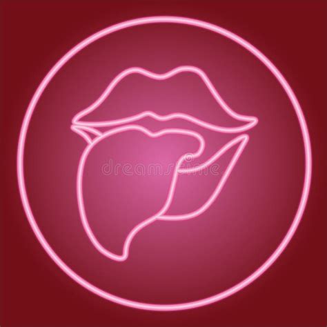 Neon Lips Tongue Stock Illustrations 81 Neon Lips Tongue Stock Illustrations Vectors