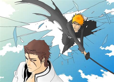 ichigo vs aizen colo | Bleach anime, Bleach art, Bleach manga