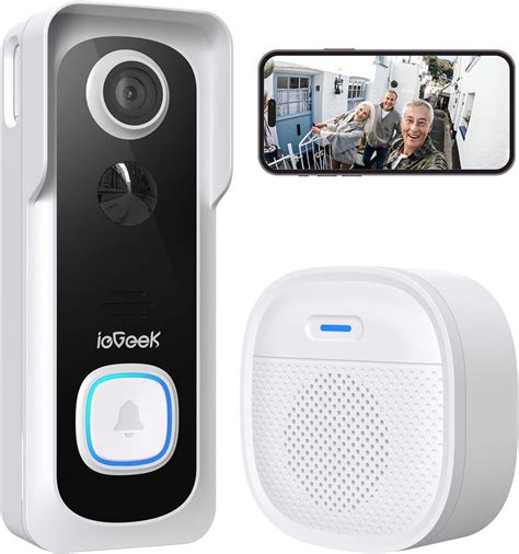 Amazon IeGeek Doorbell Camera Wireless No Subscription Wireless